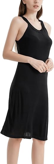 Women’s Mulberry Silk Halter Neck Nightgown – Elegant Sleeveless Sleepwear